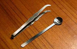 Tongs and Serving Spoon - Incense Heater Tools